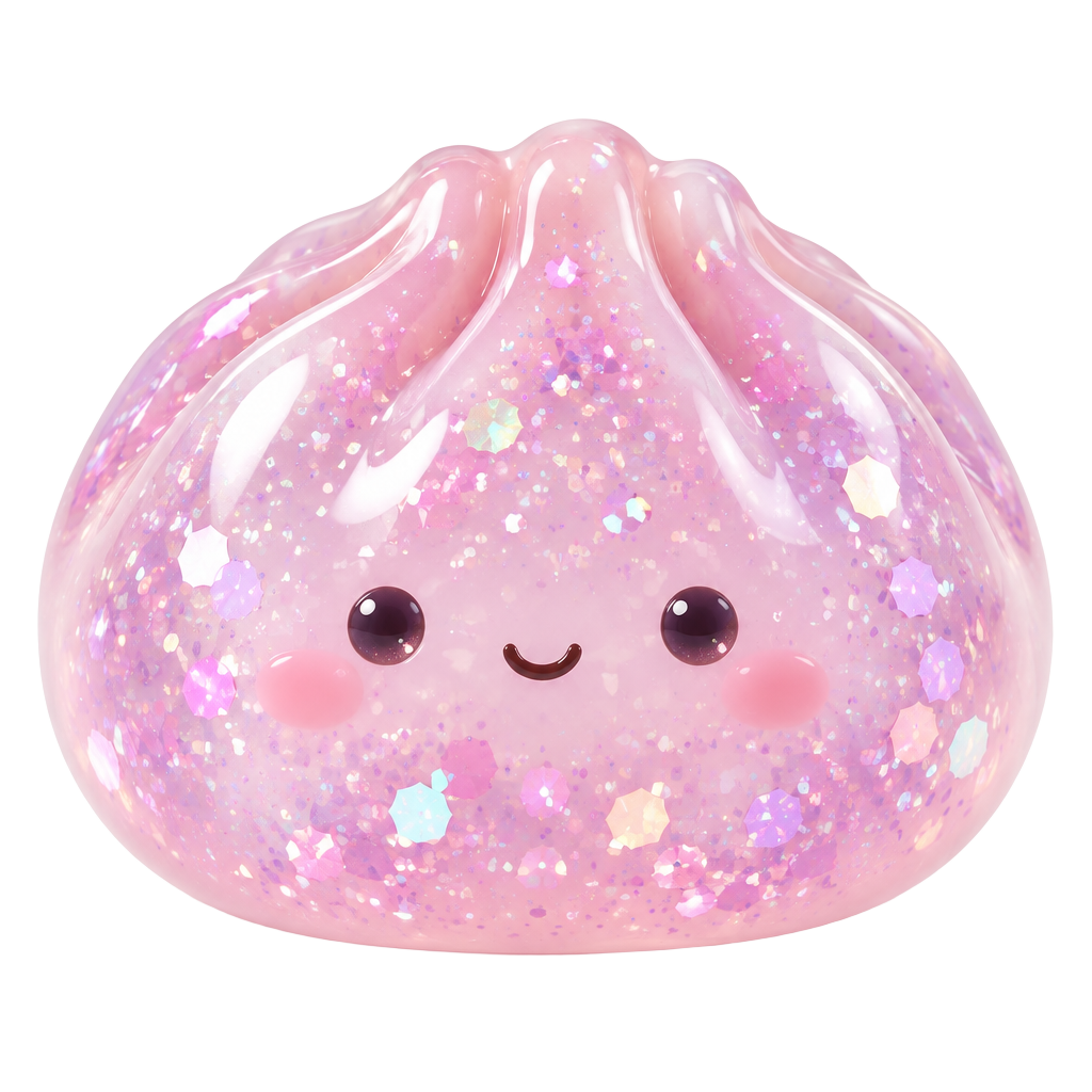 Sparkle Dumpling Squishy